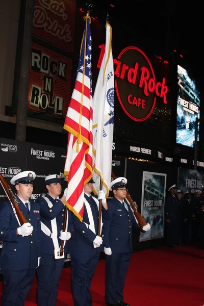 Coast Guard Honor Guard — 图库照片