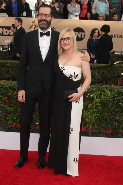 Patricia Arquette, Eric White — Foto Stock