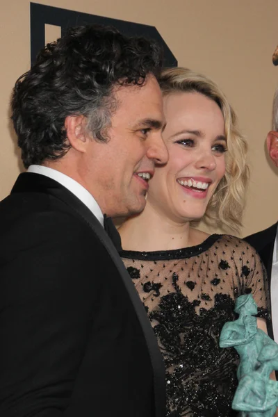 Mark Ruffalo, Rachel McAdams — Stock Photo, Image