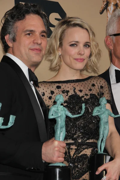 Mark Ruffalo, Rachel McAdams — Stock fotografie