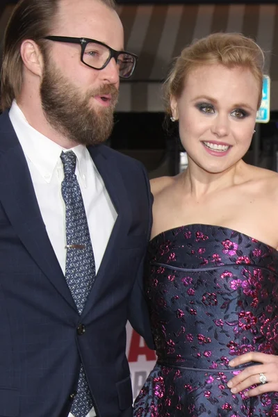 Joshua Leonard, Alison Pill — Stock Photo, Image