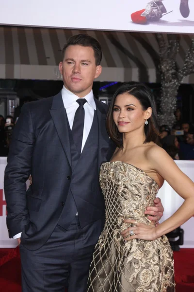 Channing Tatum, Jenna Dewan-Tatum — Stock Photo, Image