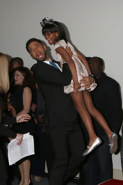 Jussie Smollett, Marsai Martin — Stockfoto