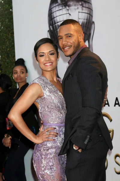 Grace Gealey, Trai Byers — Stock Photo, Image