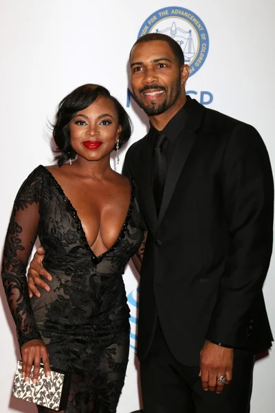 NATURI Naughton, Omari Hardwick —  Fotos de Stock