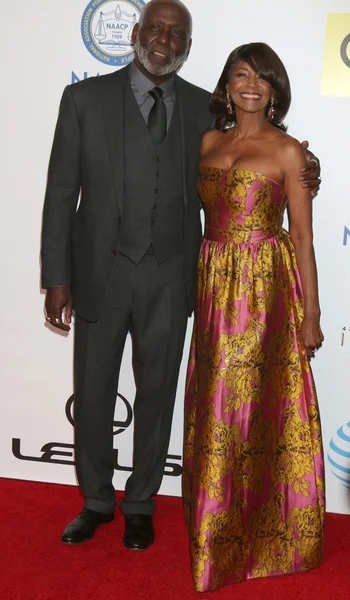 Richard Roundtree, Margaret Avery — 图库照片