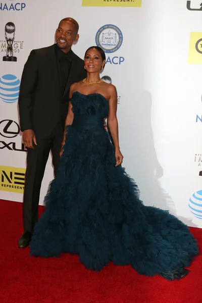 Will Smith, Jada Pinkett-Smith — Stock Fotó