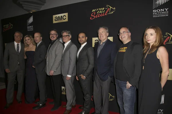 Better Call Saul Cast and Crew — 图库照片