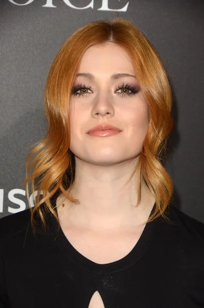 Schauspielerin katherine mcnamara — Stockfoto