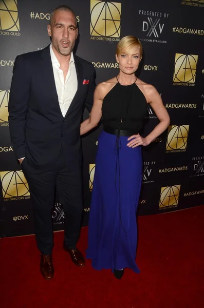 Jaime Pressly，Hamzi Hijazi — 图库照片