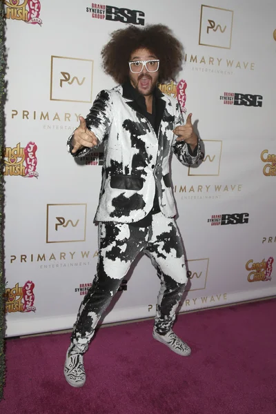 Hip hop recording artist Redfoo — Stock Photo, Image