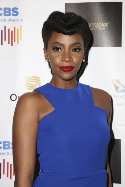 Herečka Teyonah Parris — Stock fotografie