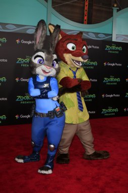 Judy Hopps, Nick Wilde, Zootopia characters