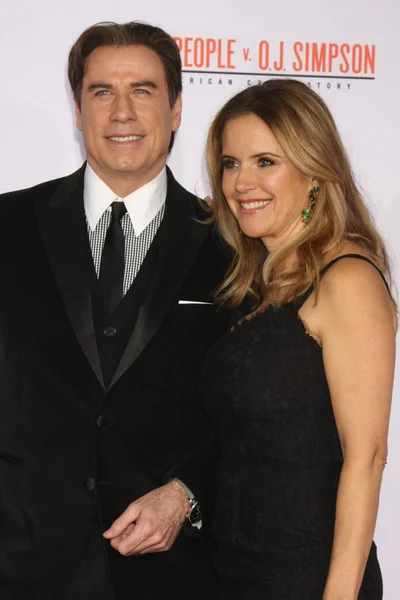 John Travolta, Kelly Preston — Stock Photo, Image