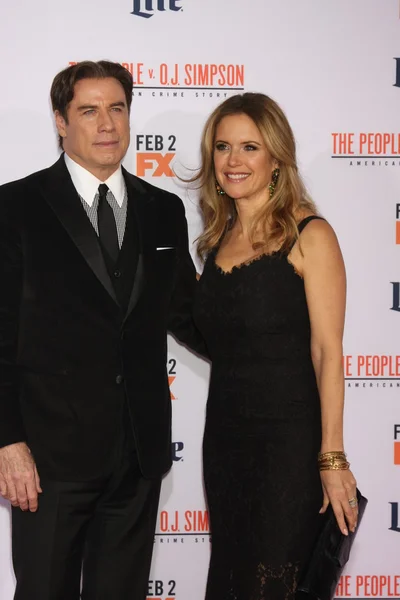 John Travolta, Kelly Preston — Stok fotoğraf