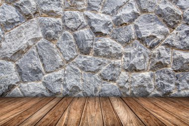 eski duvar ve ahşap zemin ile eski iç