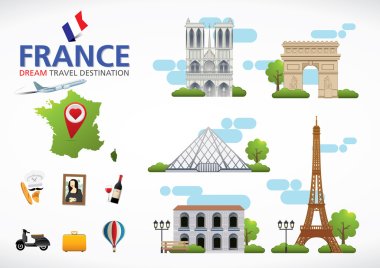 Fransa seyahat hedef, Fransa'nın sembolleri