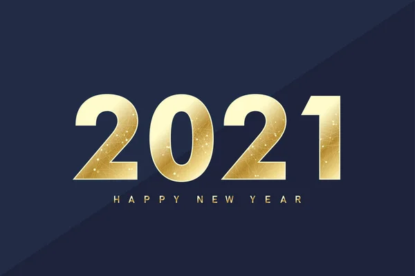2021 Feliz Año Nuevo. Feliz Navidad y Feliz Año Nuevo 2021 tarjeta de felicitación. Celebra la plantilla de la fiesta para 2021. Ilustración vectorial. — Vector de stock