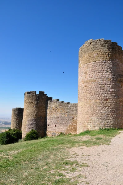 Walls of Loarre Castle — Stock Photo, Image