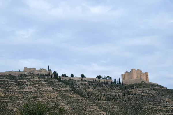 Mequinenza kalede Aragon, İspanya — Stok fotoğraf