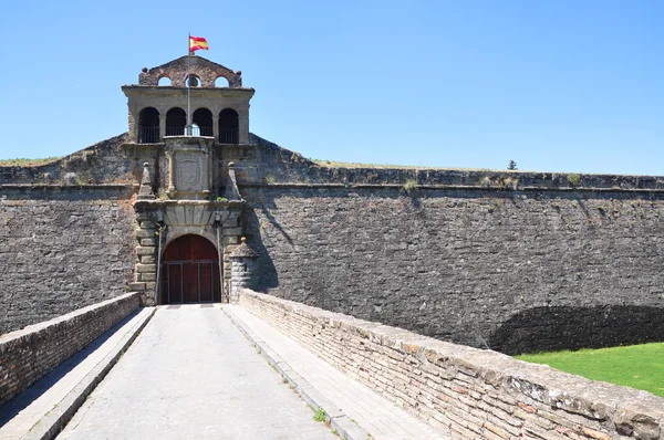 Toegang tot de Jaca Ciudadela — Stockfoto