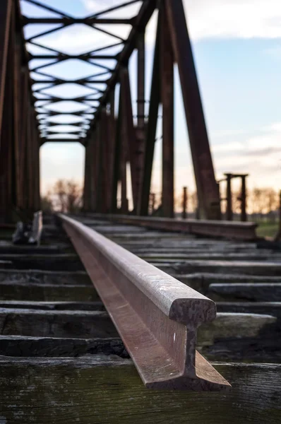 Alte Eisenbahnbrücke — Stockfoto