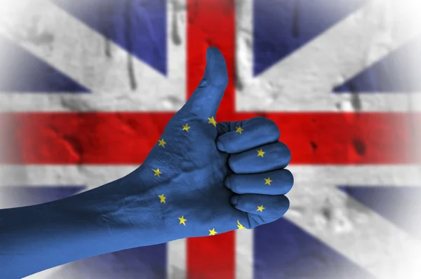 Avrupa Birliği üyesi İngiltere'de yapılan referandum. — Stok fotoğraf