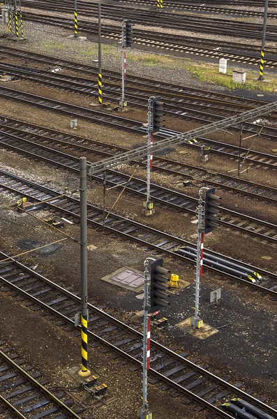 鉄道線路. — ストック写真