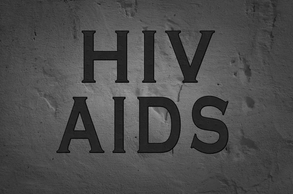 Palabra SIDA Hiv — Foto de Stock