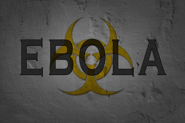Word Ebola — Stock Fotó