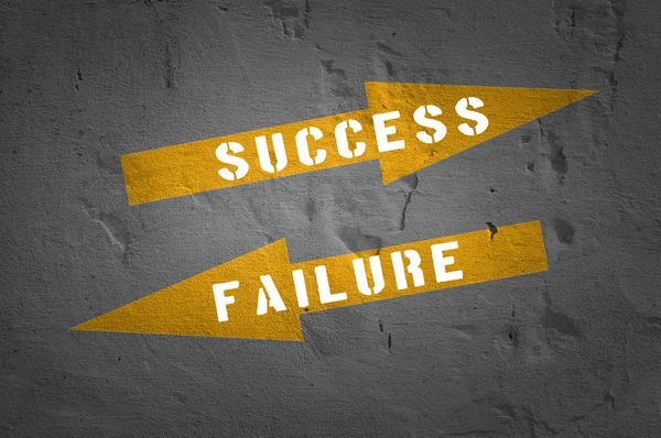 Failure and Success. — Stock Photo, Image