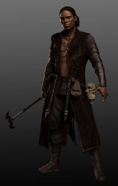 Fantezi POC Üstsüz Voodoo Adamı