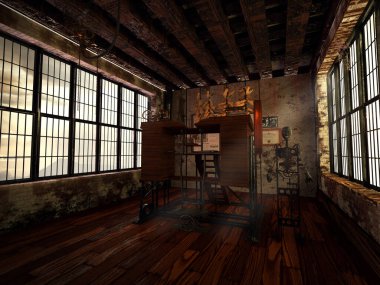 Steampunk Otomaton veya Kukla Atölyesi