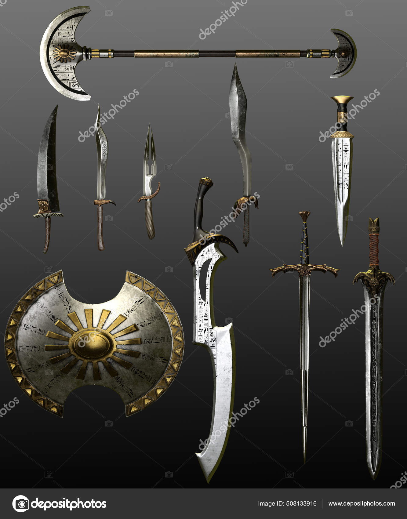 Egyptian Tools And Weapons