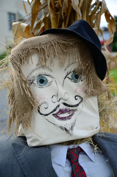 Business Man Scarecrow — Stock Photo, Image