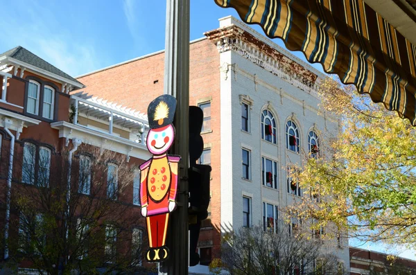 Nutcracker decoration in Thomasville Georgia — Stock Photo, Image