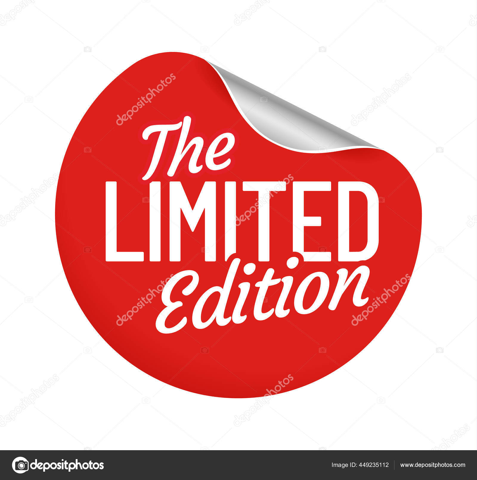 Limited edition round label Seller offer for purchase - Main Image