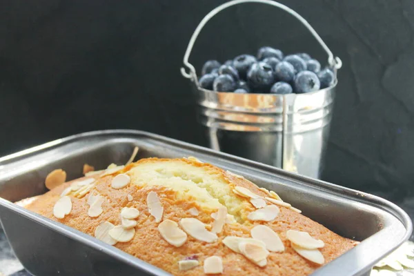 Muffin Borůvkový Kbelík — Stock fotografie