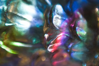 Soyut bokeh arkaplanda soyut renk parlaklığı. Bulanık Işıklar, Bayram Yemeği, Noel Hediyeleri İçin Arka Arazi.