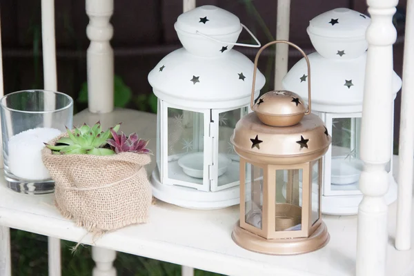 Beautiful decorative lanterns — Stock Photo, Image