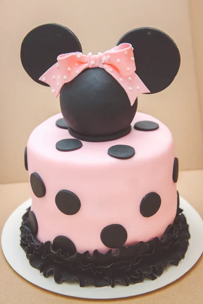 Gâteau Minnie Mouse Images De Stock Libres De Droits