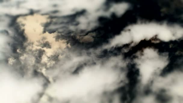 Dark clouds time lapse — Stock Video