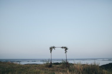 Arch düğün töreni için