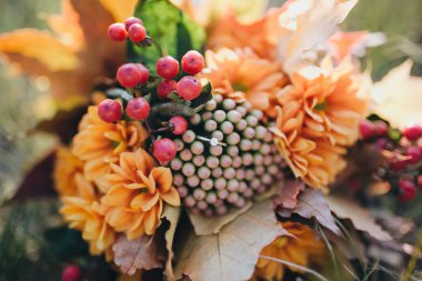 Sonbahar buket halka