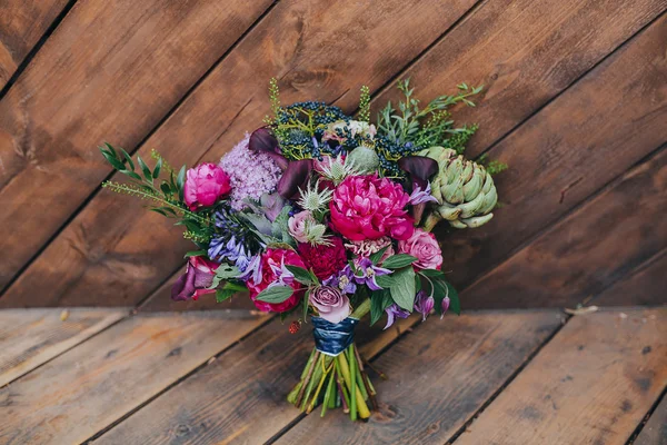 Bellissimo bouquet da sposa — Foto Stock