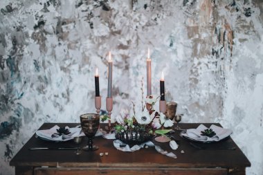 Tablo düğün güzel dekore edilmiş