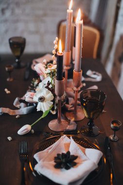 Tablo düğün güzel dekore edilmiş