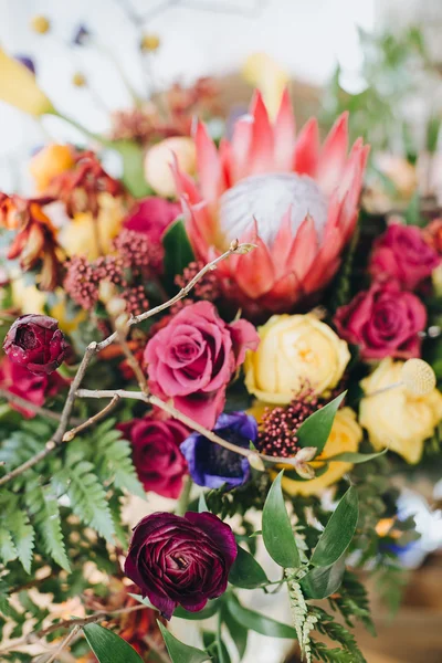 아름 다운 꽃 장식 — 스톡 사진