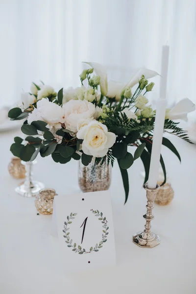 Wedding Table Decorations — Stock Photo, Image