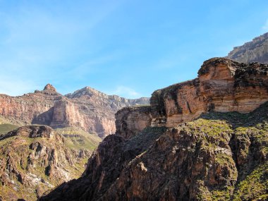 Kışın sonlarında, Arizona 'daki Büyük Kanyon' da, Angel 's Rest yolunda.
